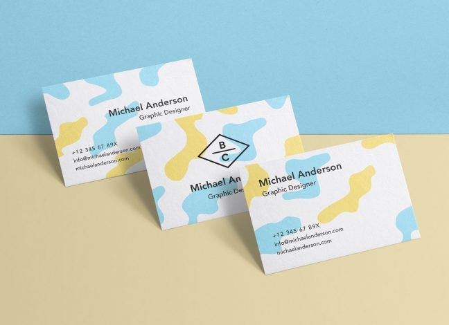 High Quality Free Business Card Mockups Page Of Good Mockups