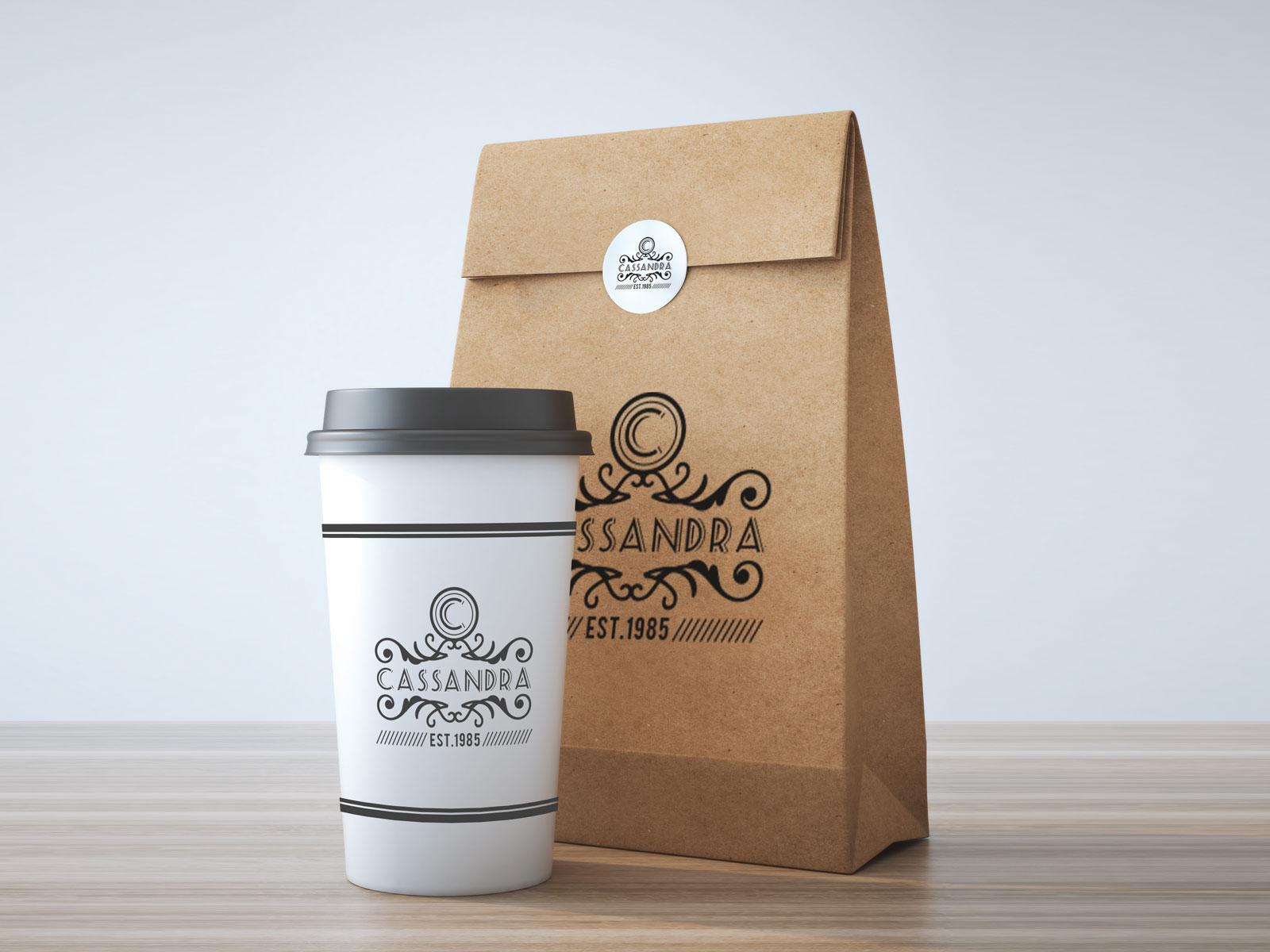 Download Free Take Away Coffee Cup & Burger Packaging Mockup PSD ... PSD Mockup Templates