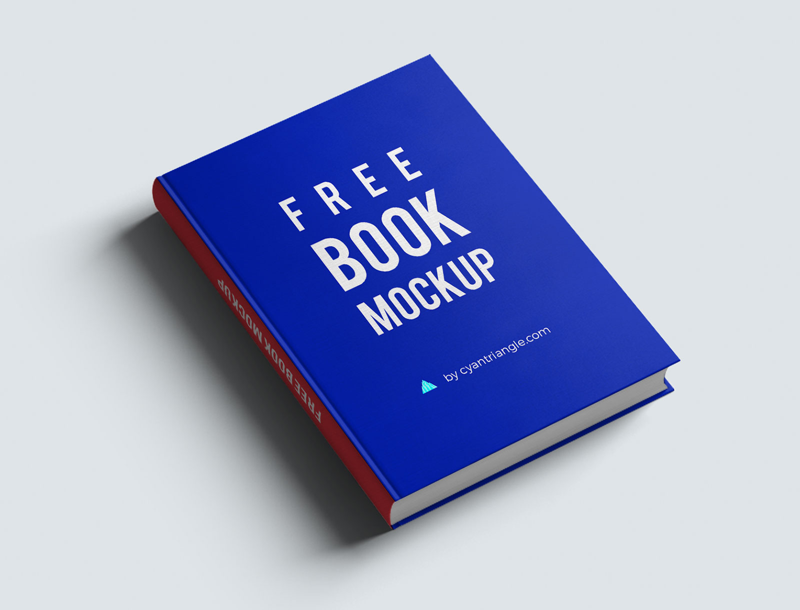 Mockup free psd book information