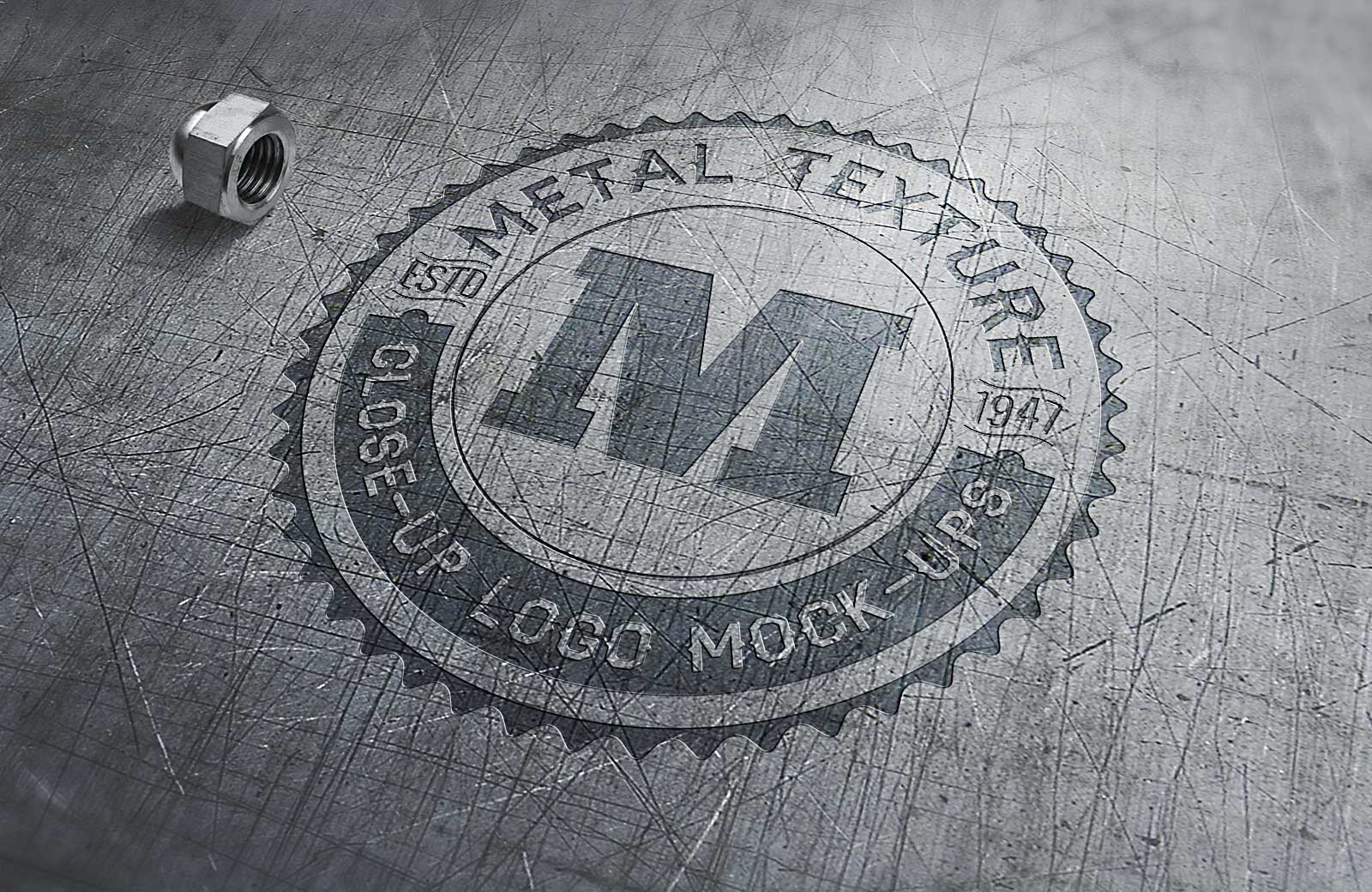 Free Cardboard & Metal Sheet Logo Mockup PSD Files - Good Mockups
