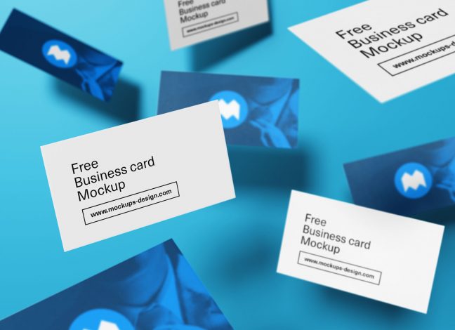 150 High Quality Free Business Card Mockups Page 13 Of 20 Good Mockups