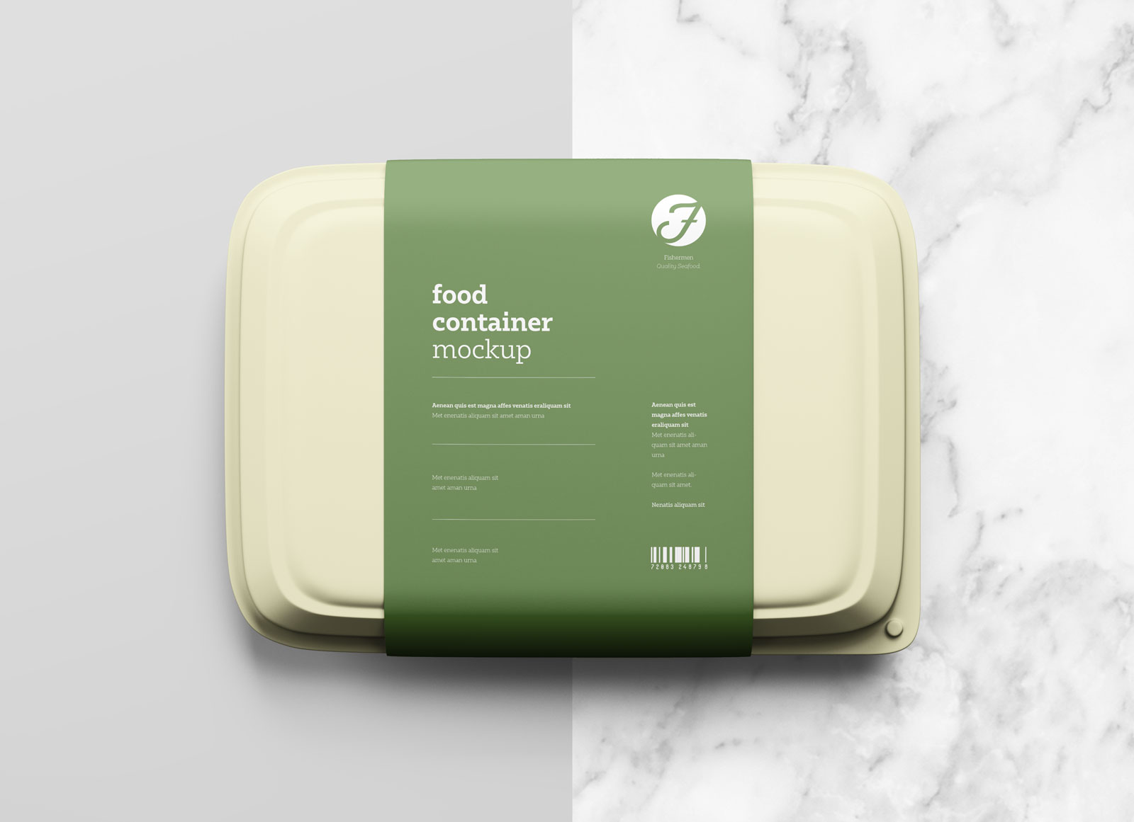 Free Plastic Food Box Packaging Mockup PSD - Good Mockups