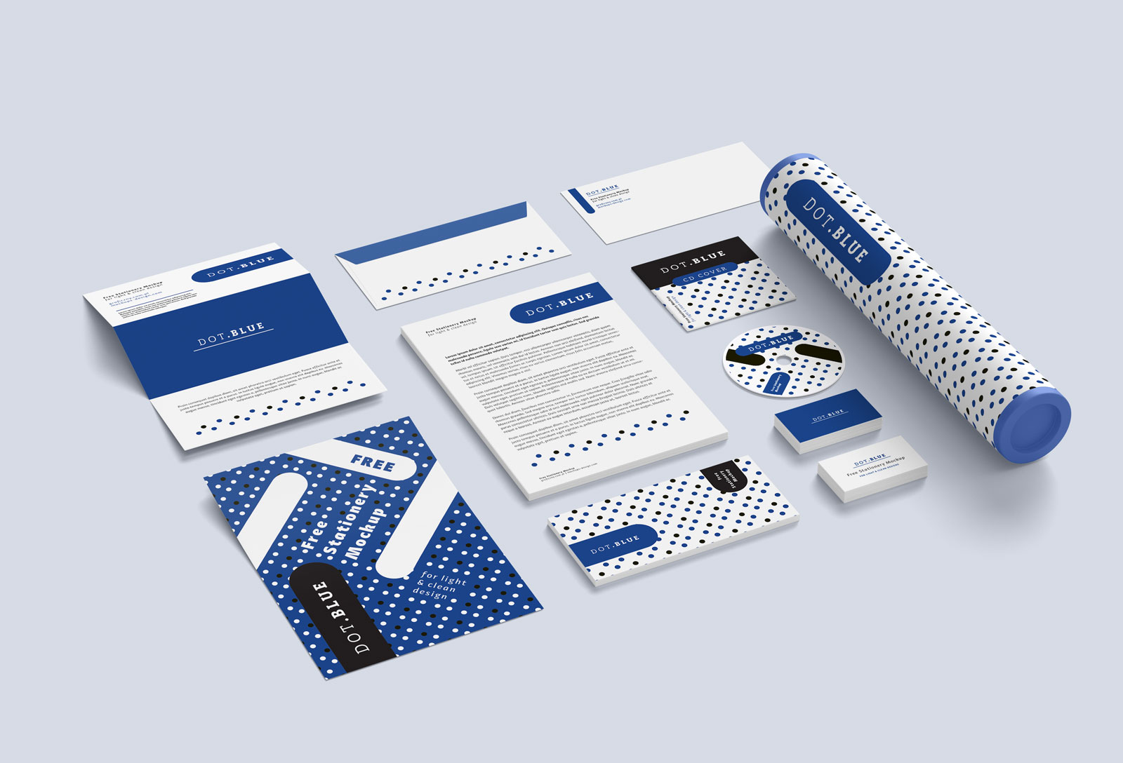 Download Free Branding / Corporate Identity / Stationery Mockup PSD Files - Good Mockups