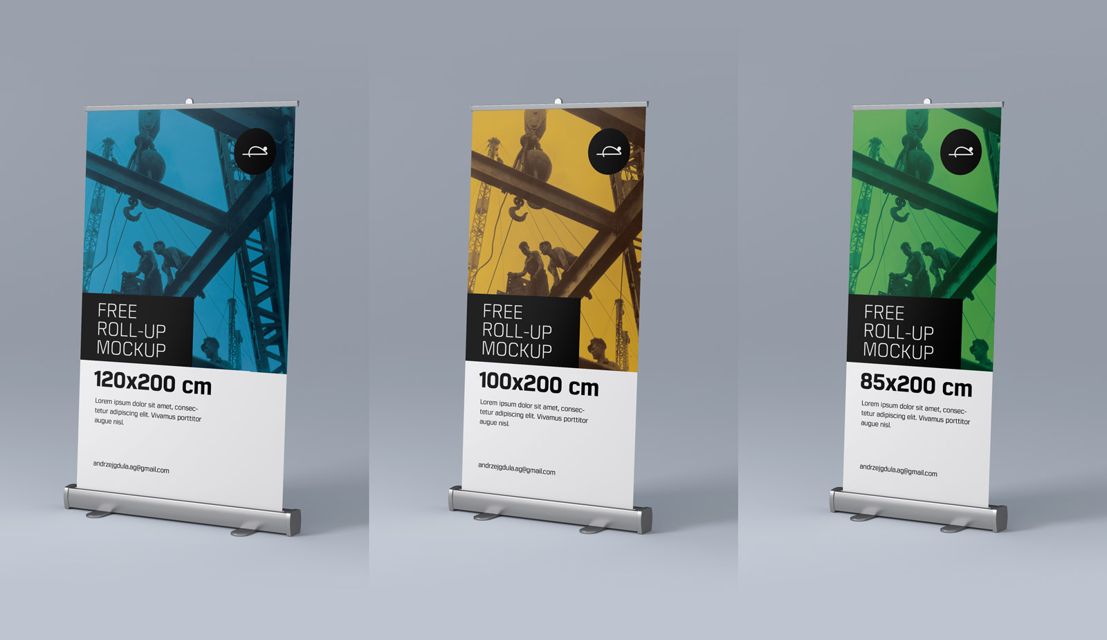 Download Free Roll Up Pull Up Banner Stand Mockup Psd Files Good Mockups