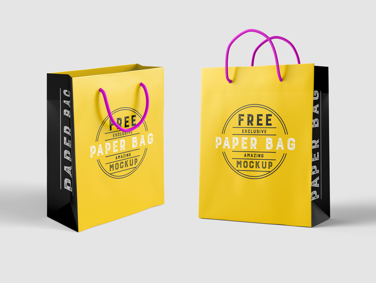 Download Free White Paper Shopping Bag Mockup Psd Good Mockups