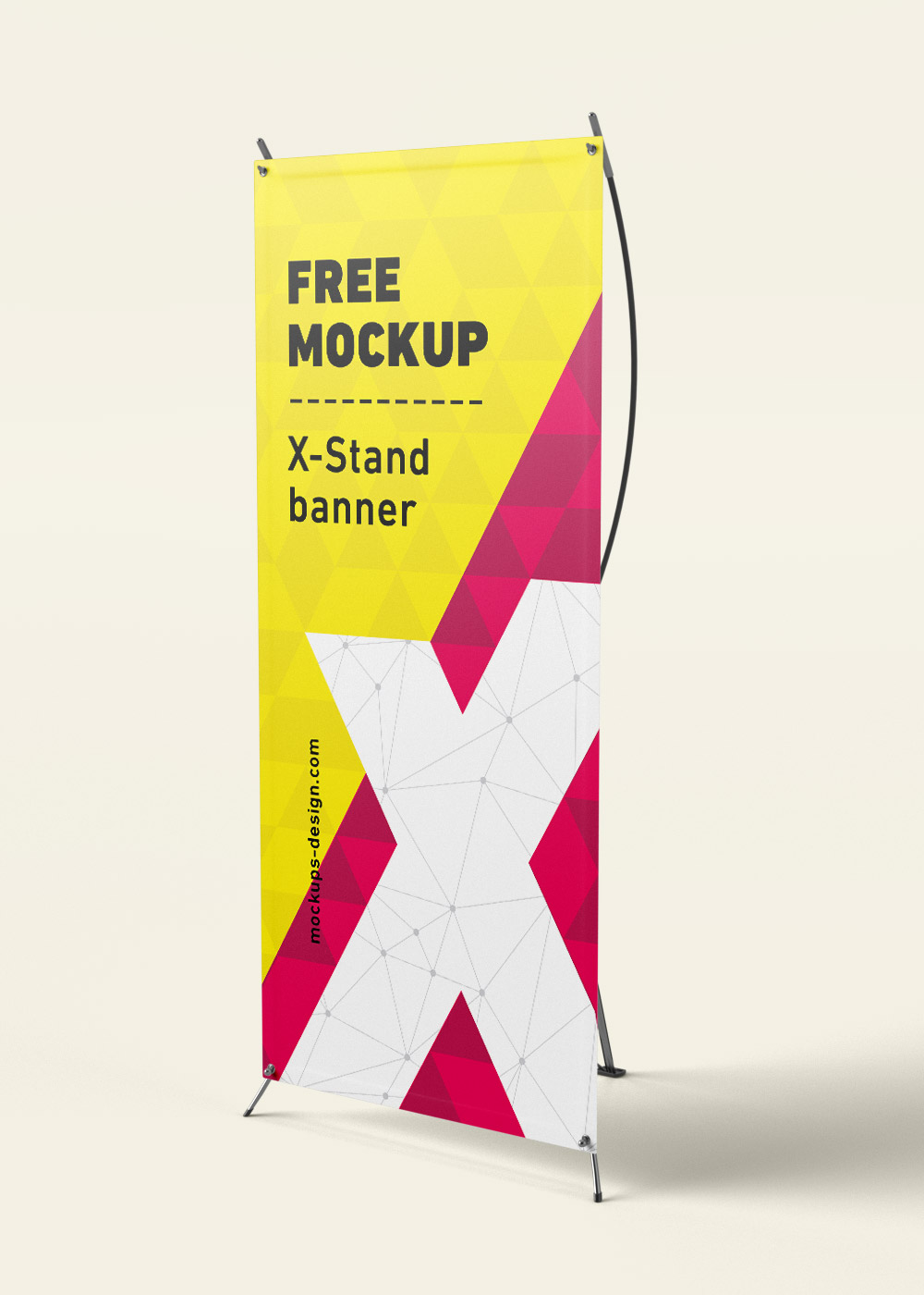 Download Free X-Stand Banner Mockup PSD - Good Mockups