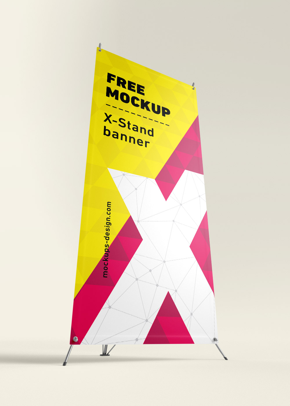 Download Free X Stand Banner Mockup Psd Good Mockups