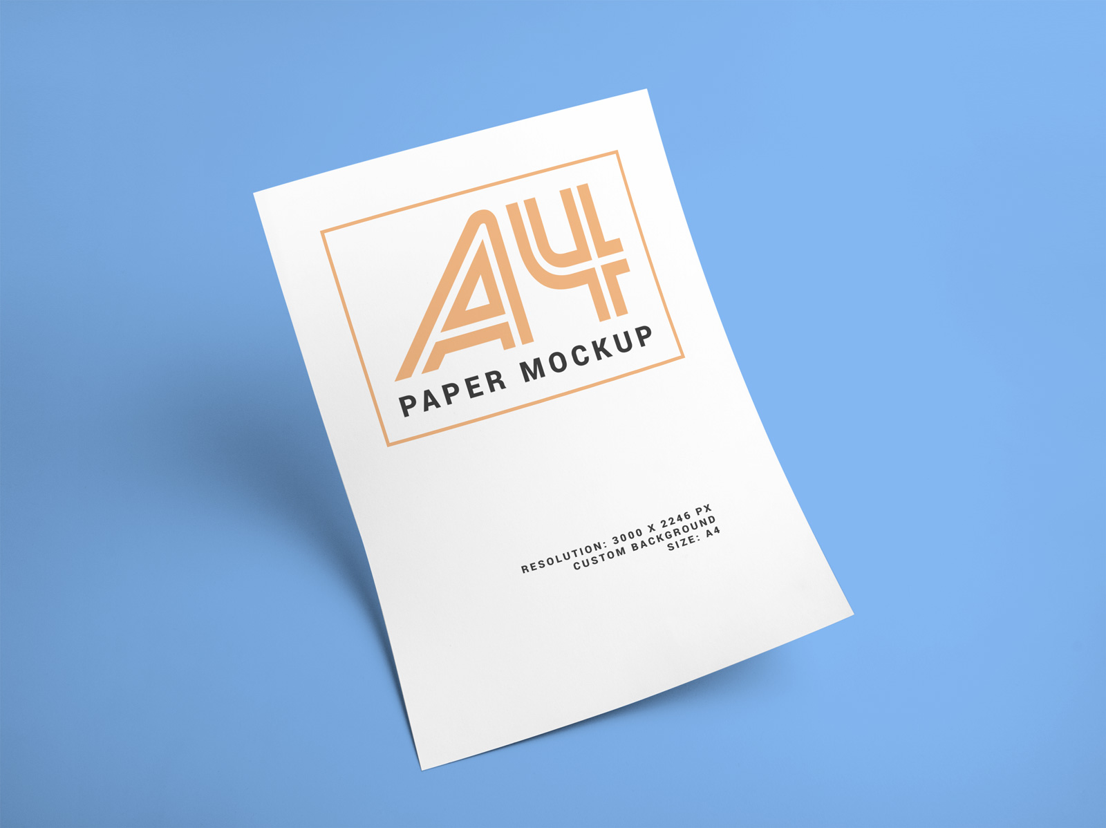 Free A4 Paper Mockup Psd Good Mockups