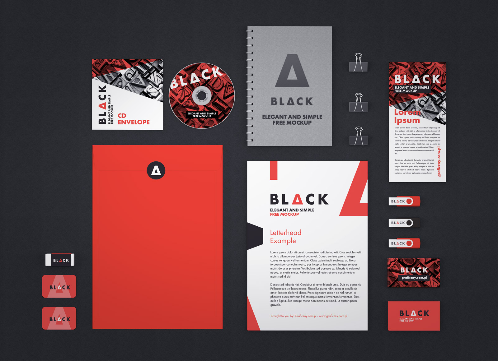 Download Best Free Corporate Identity Stationery Mockup Psd Files Good Mockups PSD Mockup Templates