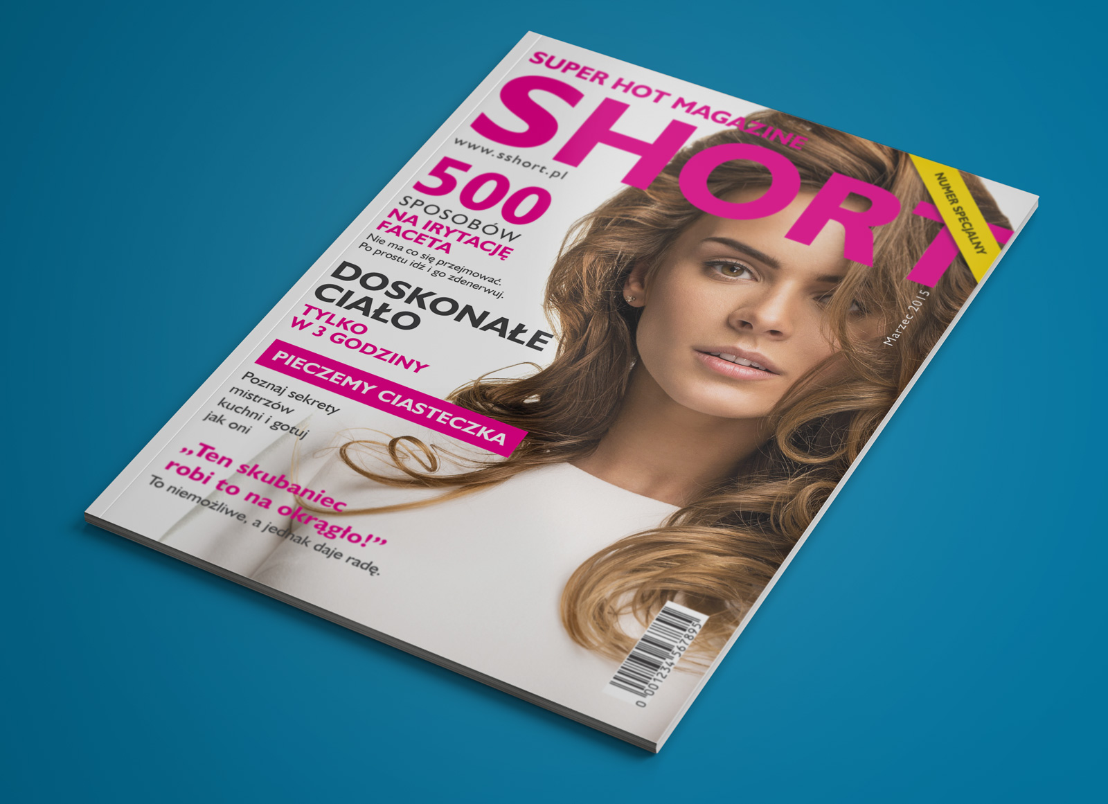 Free A4 (Cover & Inner Pages) Magazine Mockup PSD Good Mockups