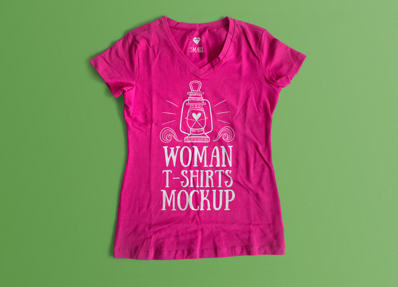 Free-Woman-T-shirt-Mockup-PSD-file