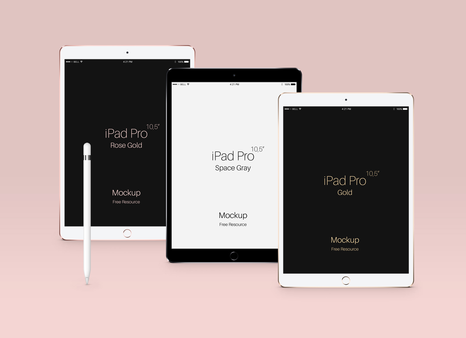 Download Free Apple iPad Pro 10.5 Inches Tablet PSD Mockups - Good ...