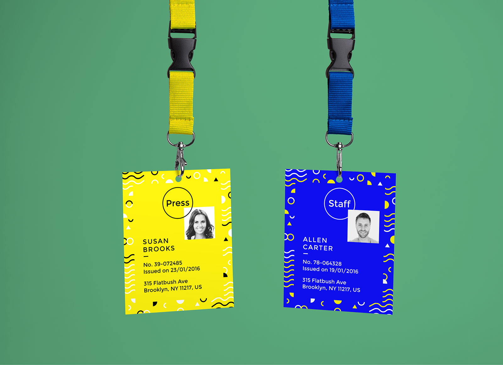 Download Download Employee Id Card Mockup Free Download Yellowimages