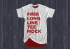 Free-Long-Line-T-Shirt-Mockup-PSD