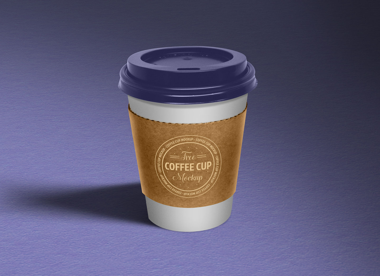 Free 6300 Paper Cup Sleeve Mockup Yellowimages Mockups