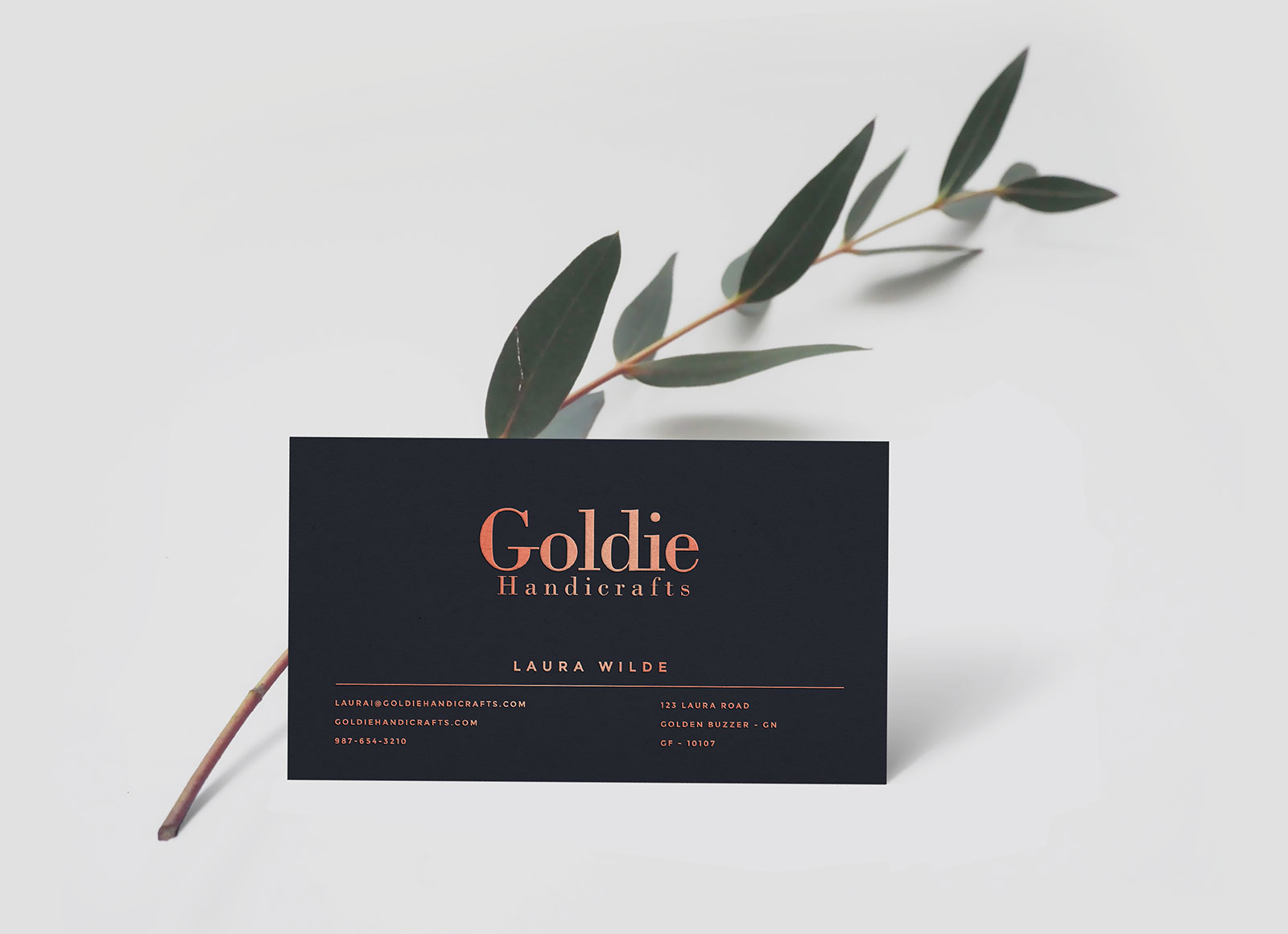 Download Gold Foil Business Card Mockup Psd | Oxynux.Org PSD Mockup Templates