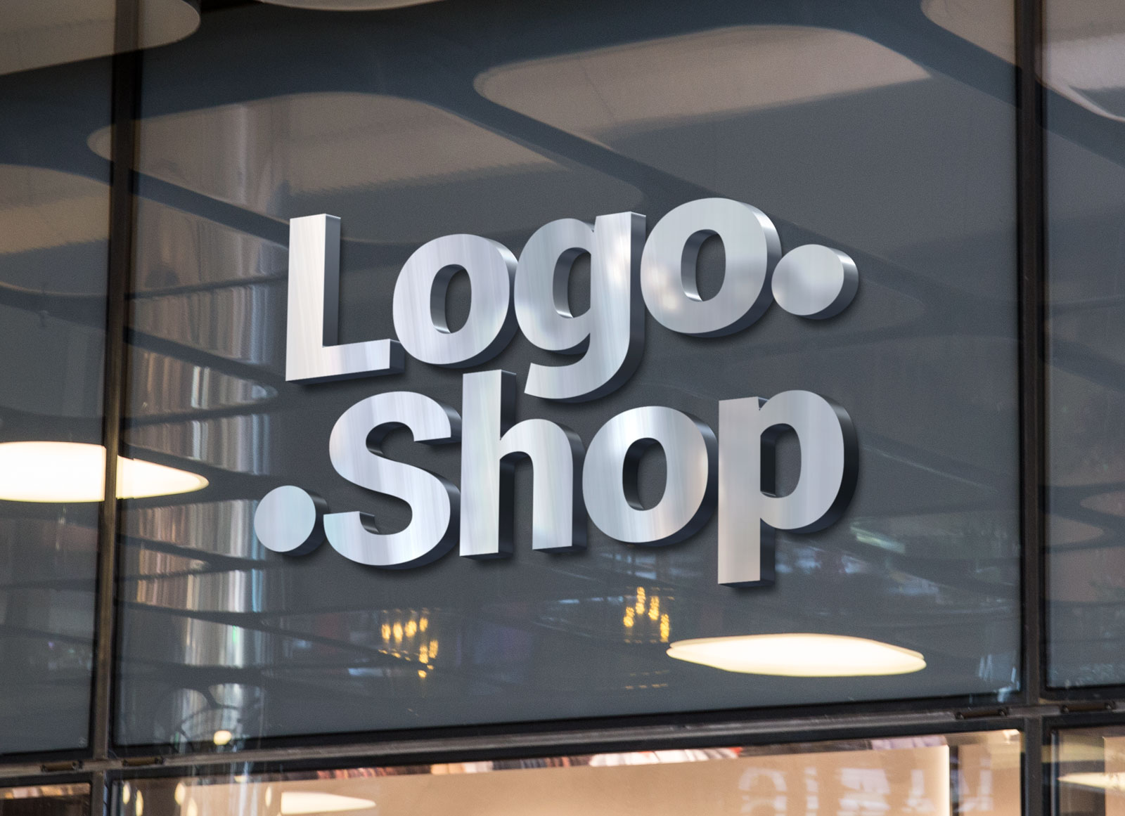 Download Free Shop Name Fascia Logo Mockup Psd Good Mockups PSD Mockup Templates