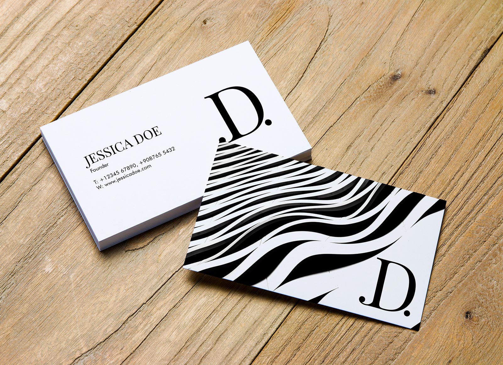 Download 2 Beautiful Single Double Sided Business Card Mockup Psd Files Good Mockups