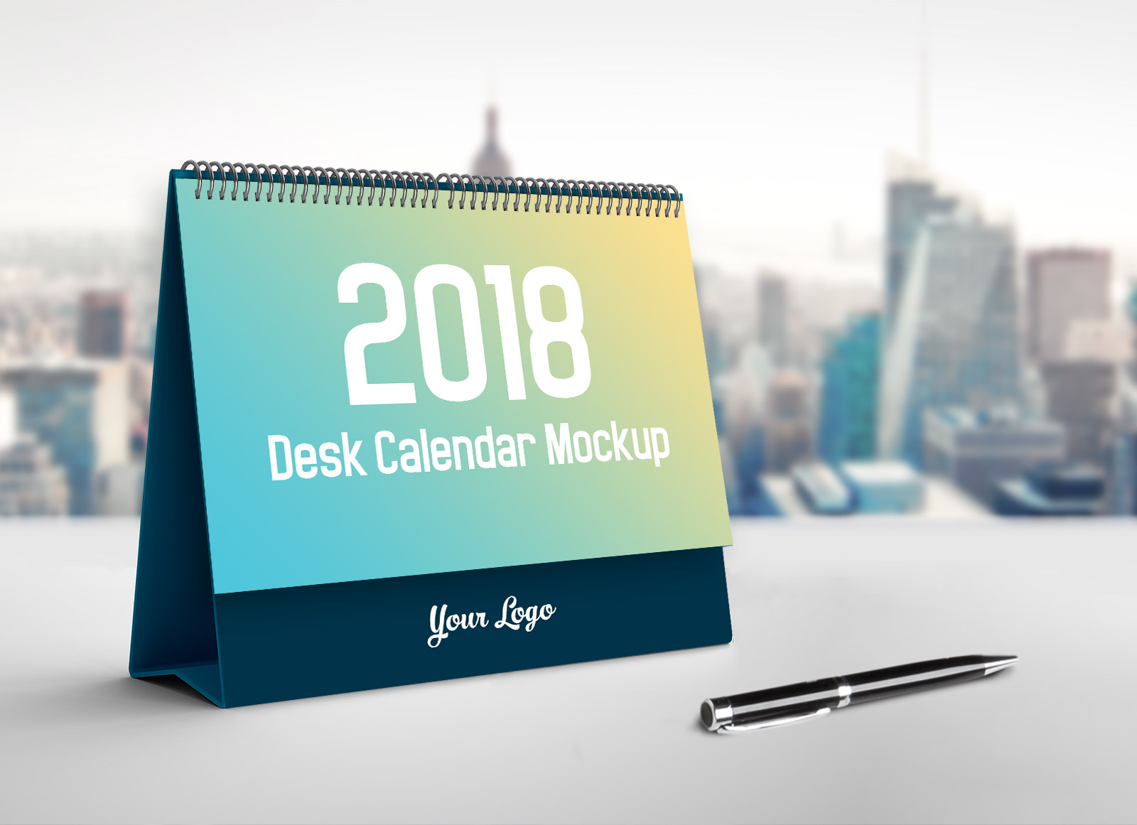 Free-Desk-Calendar-2018-Mockup-PSD-2