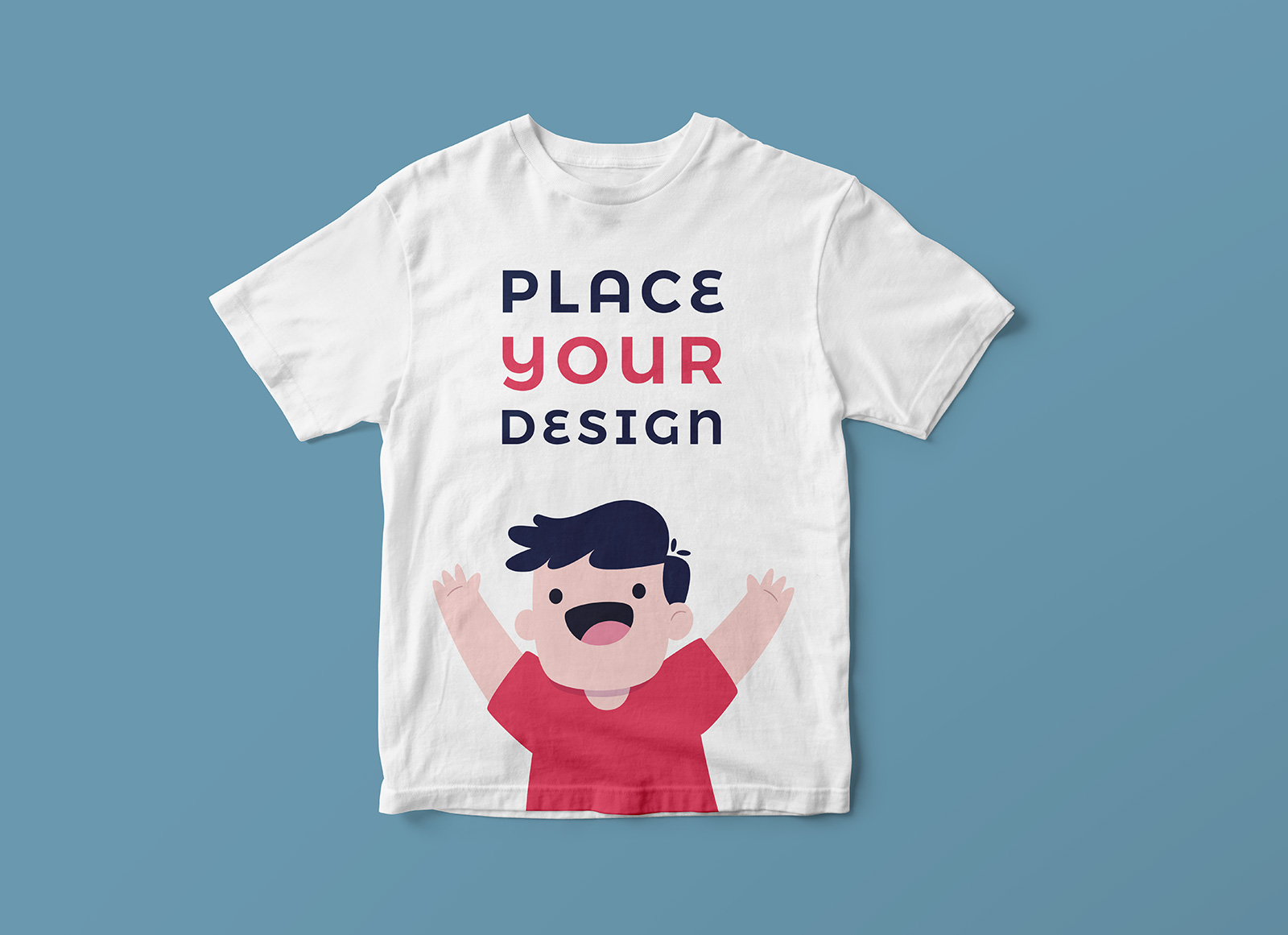 Download Free Short Sleeves Kids T Shirt Mockup Psd Good Mockups