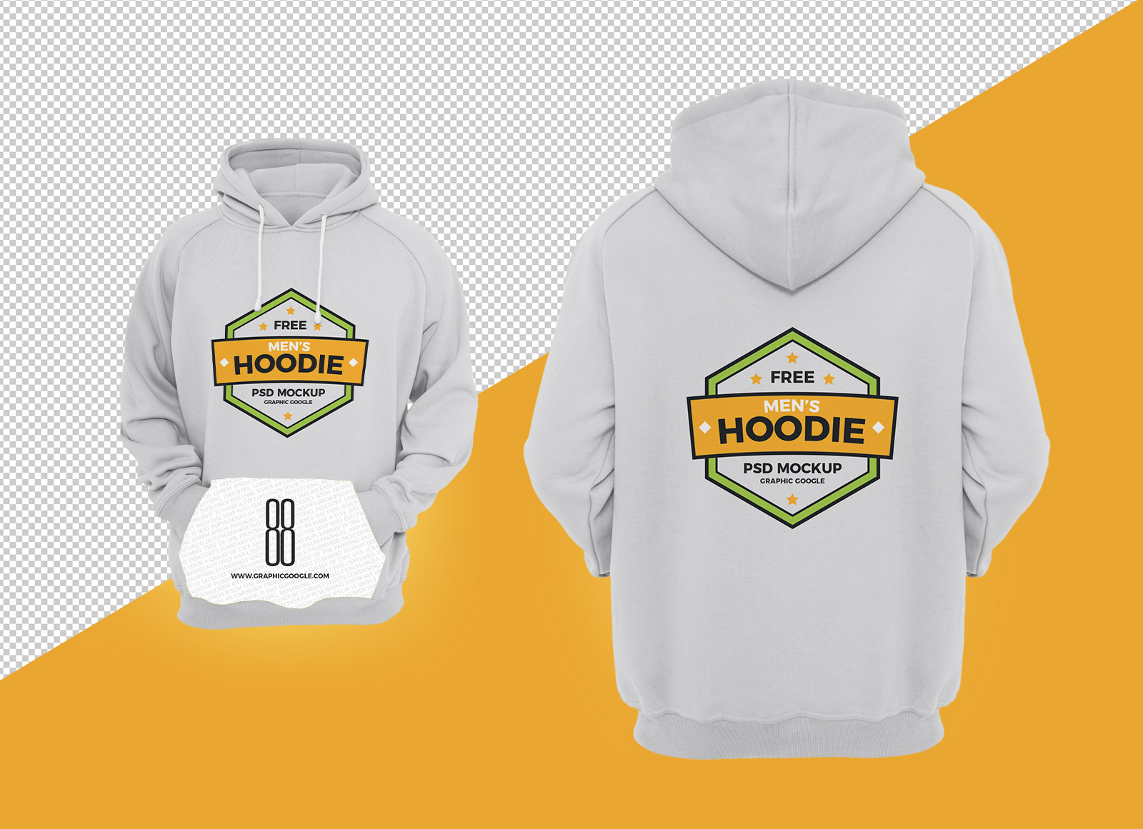 Download Free Men S Hoodie T Shirt Mockup Psd File Good Mockups Yellowimages Mockups