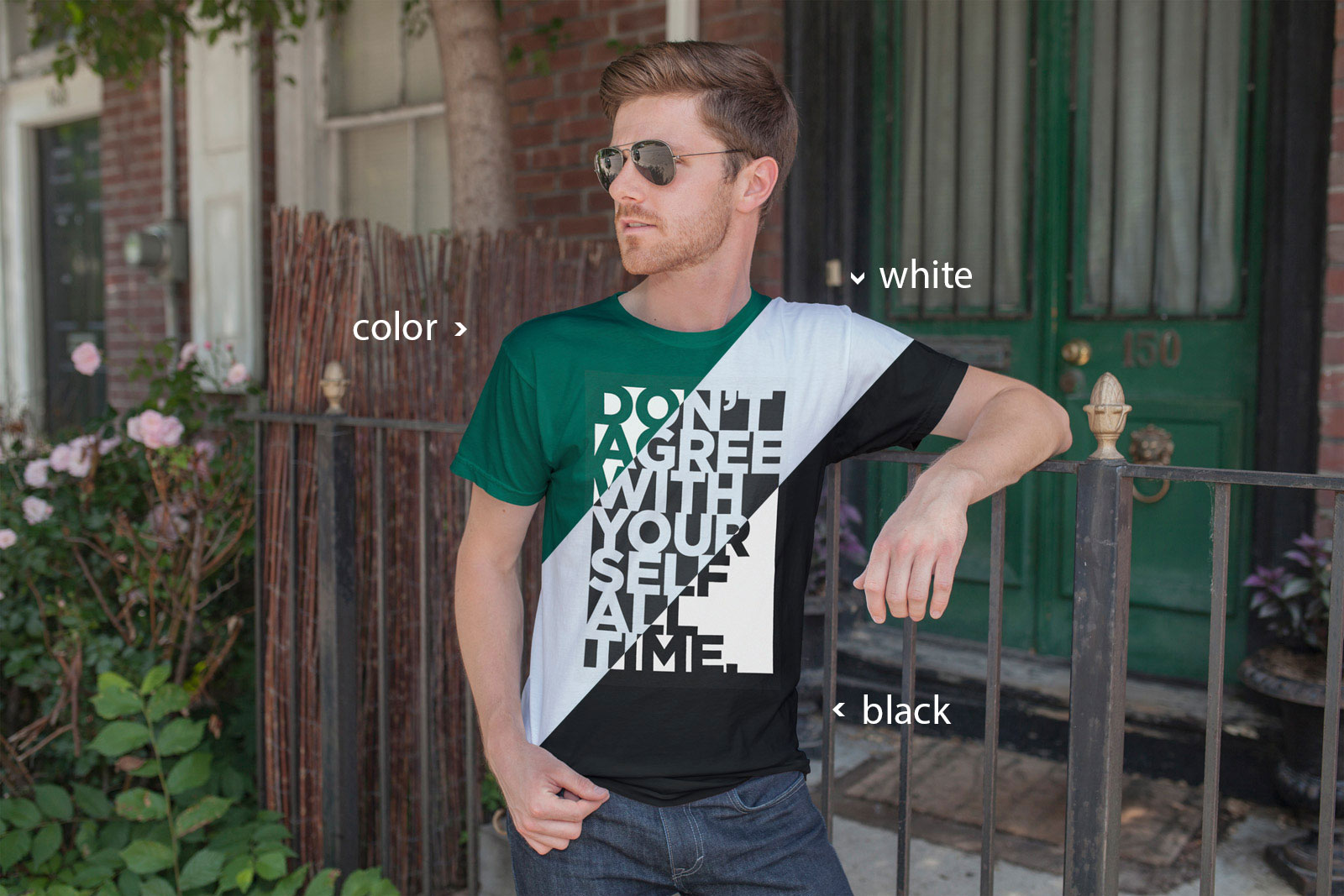 Download Free Mens T-Shirt Mockup PSD - Good Mockups