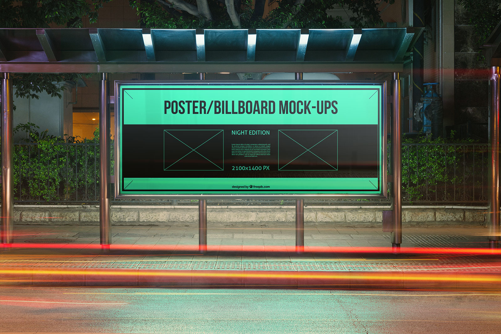 Download 10 Free Outdoor Advertising Billboard & Bus Stop PSD ... PSD Mockup Templates