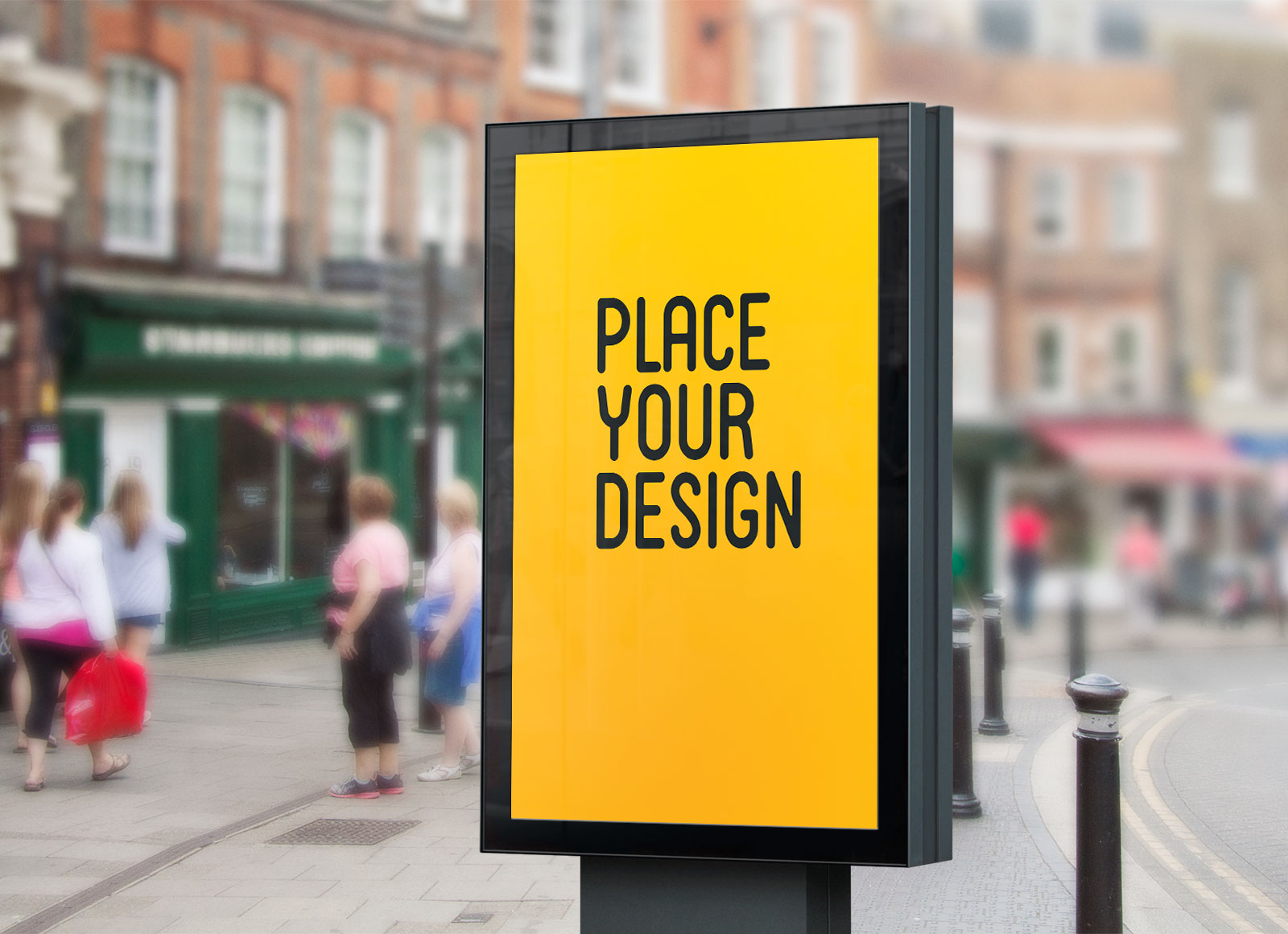 Download Free Outdoor Advertising Street Poster / Billboard PSD ... PSD Mockup Templates
