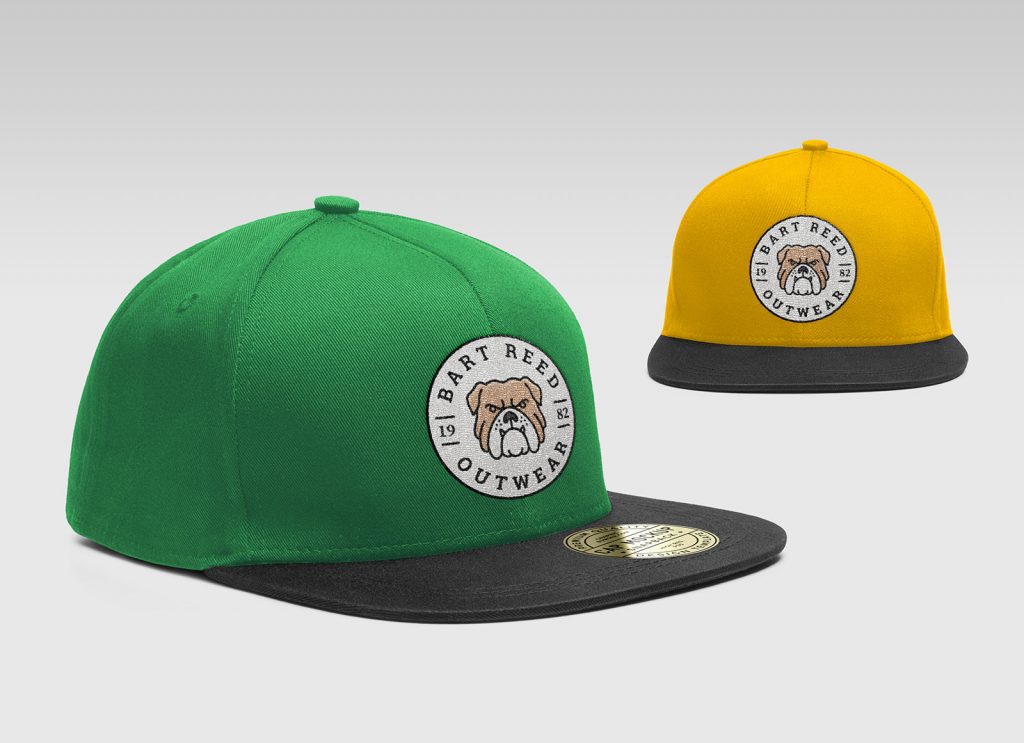 Download 33+ Snapback Cap With Sticker Mockup Front View PNG ...