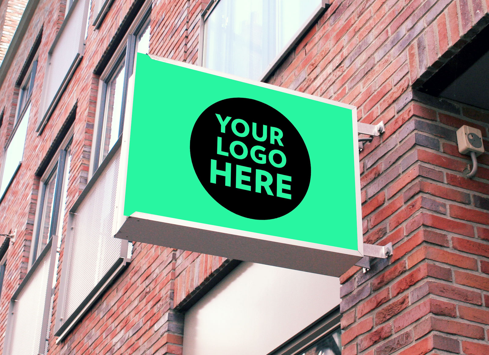 Free-Square-Wall-Mounted-Shop-Sign-Mockup-PSD-2