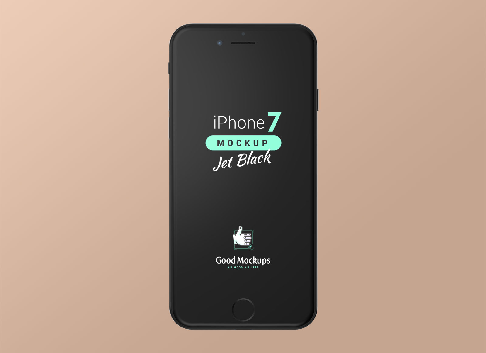 Free-iPhone-7-Jet-Black-Mockup-PSD-Set