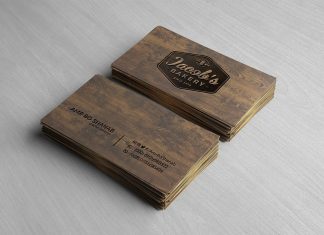 Free-Front-Back-Wooden-Business-Card-Mockup-PSD