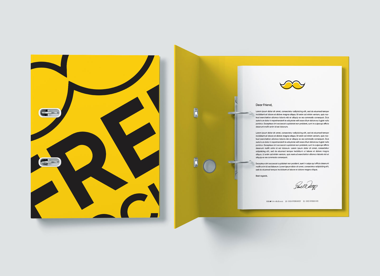 Download Free Hardcover File Folder Mockup PSD - Good Mockups PSD Mockup Templates