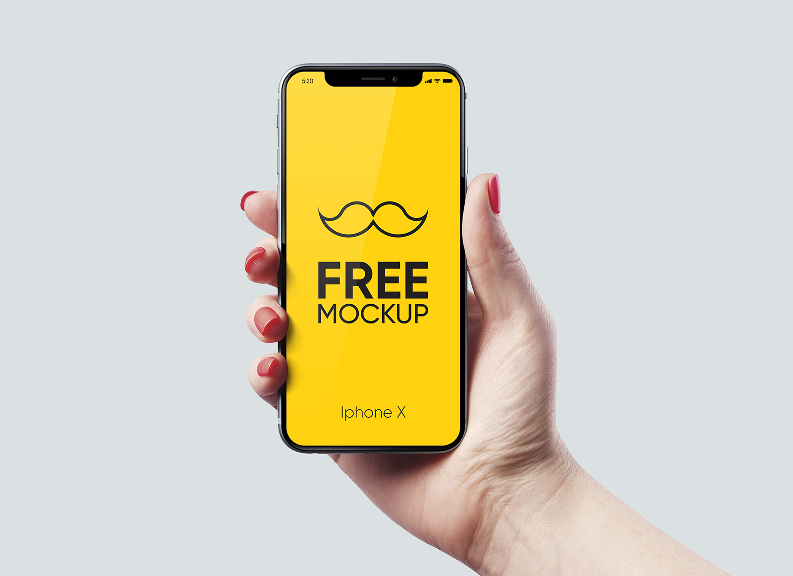 Free-iPhone-X-in-Hand-Mockup-PSD