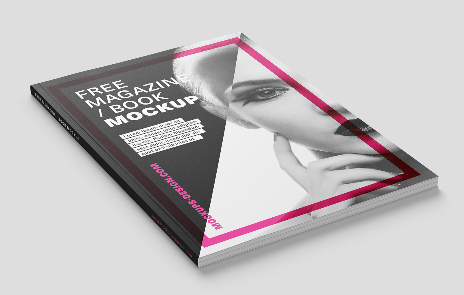 Download Free Premium Quality A4 Magazine Mockup PSD - Good Mockups PSD Mockup Templates