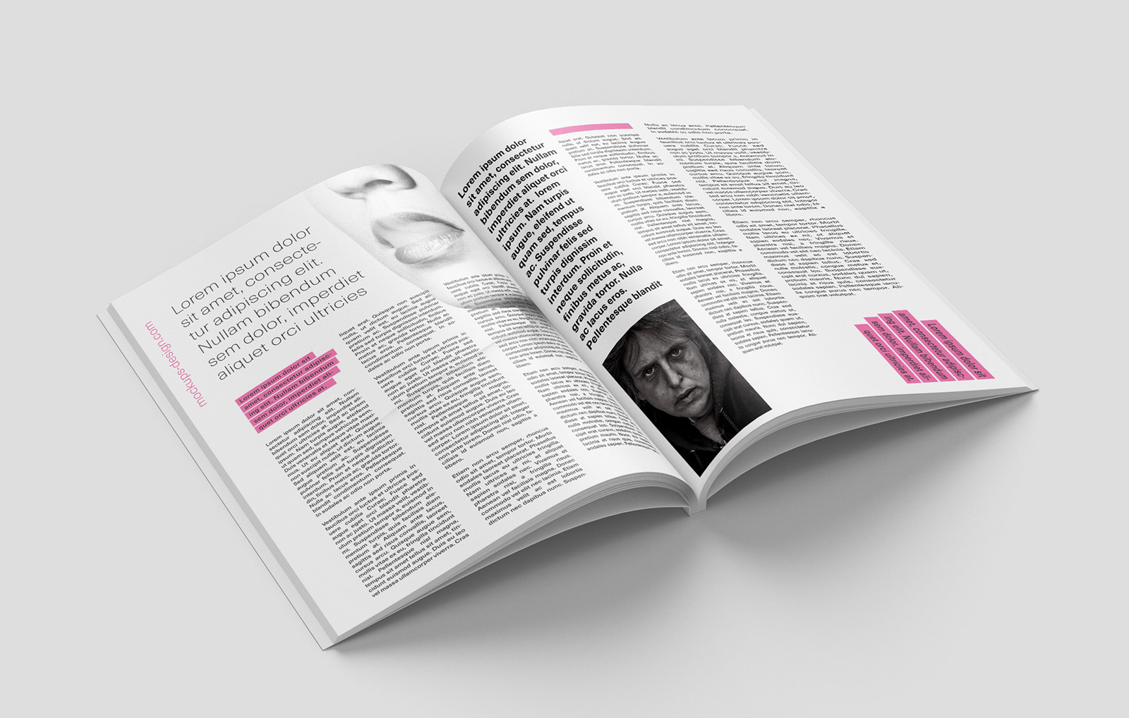 Download Free Premium Quality A4 Magazine Mockup PSD - Good Mockups