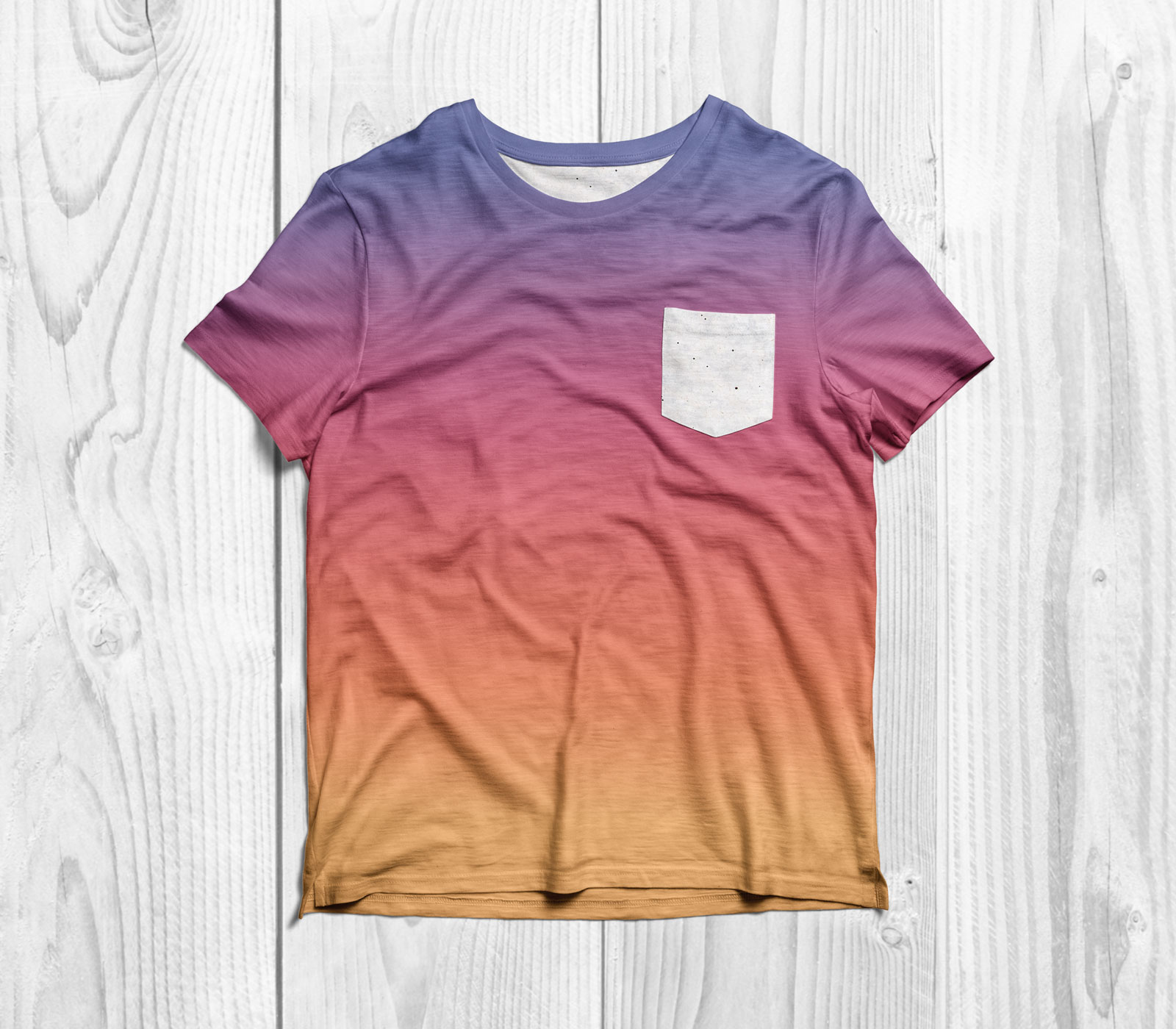 Free-Half-Sleeves-Pocket-T-Shirt-Mockup-PSD