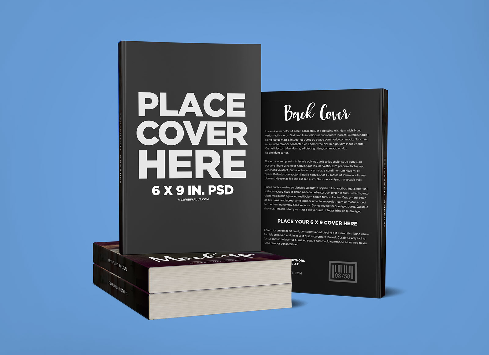 Free Book Mockup Template