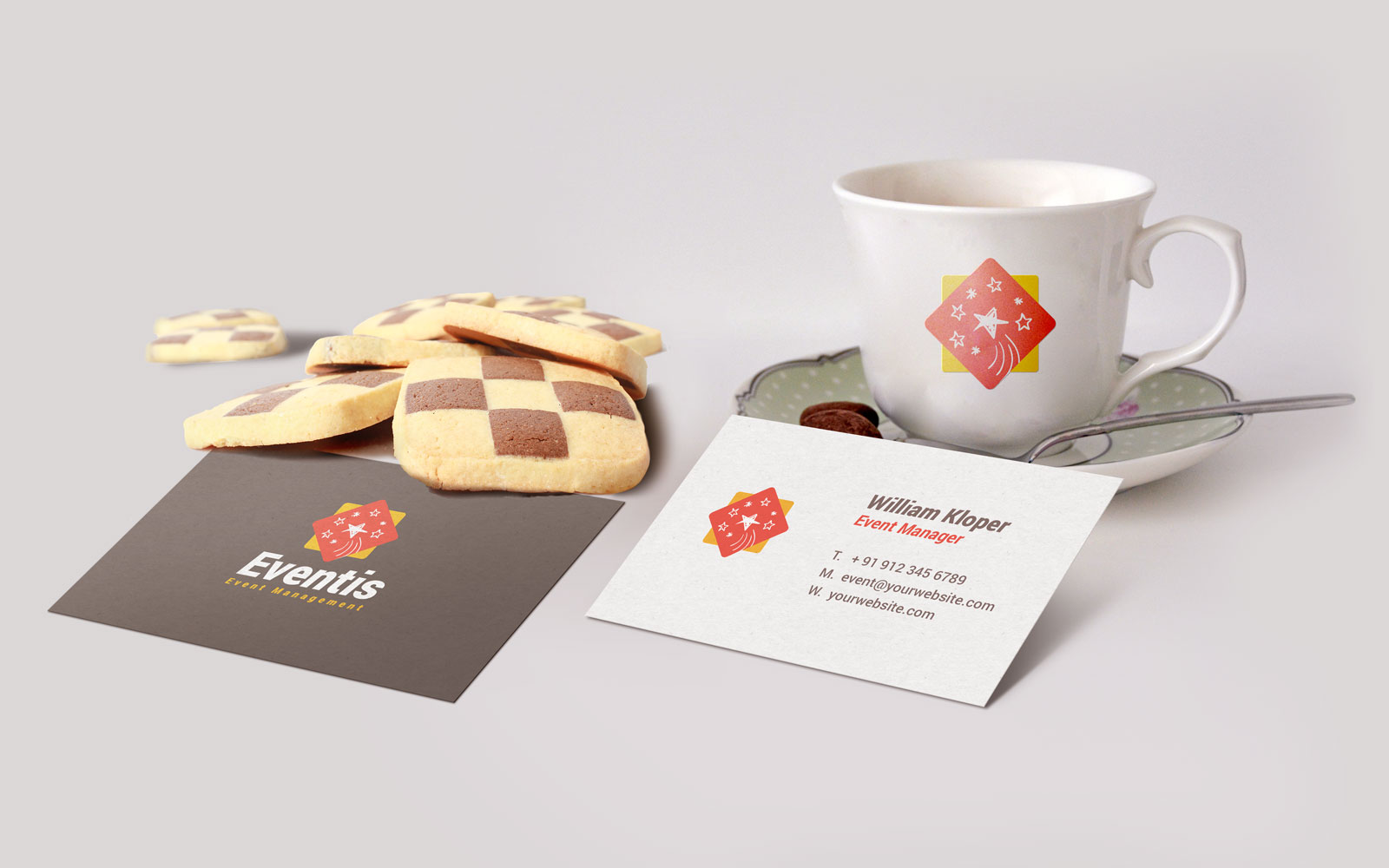 Free-Tea-Cup-&-Business-Card-Mockup-PSD-File