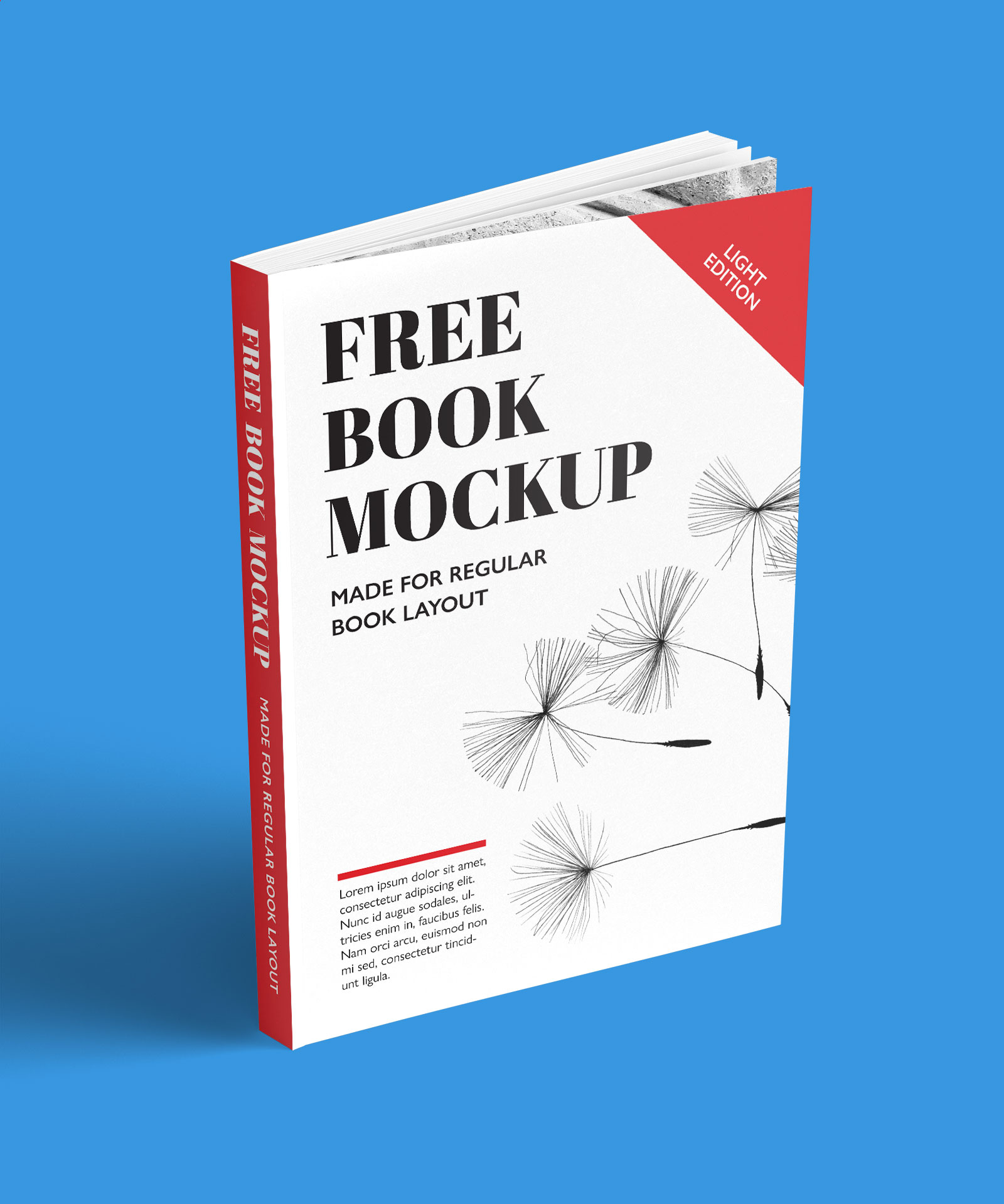Free Paperback Book Mockup PSD