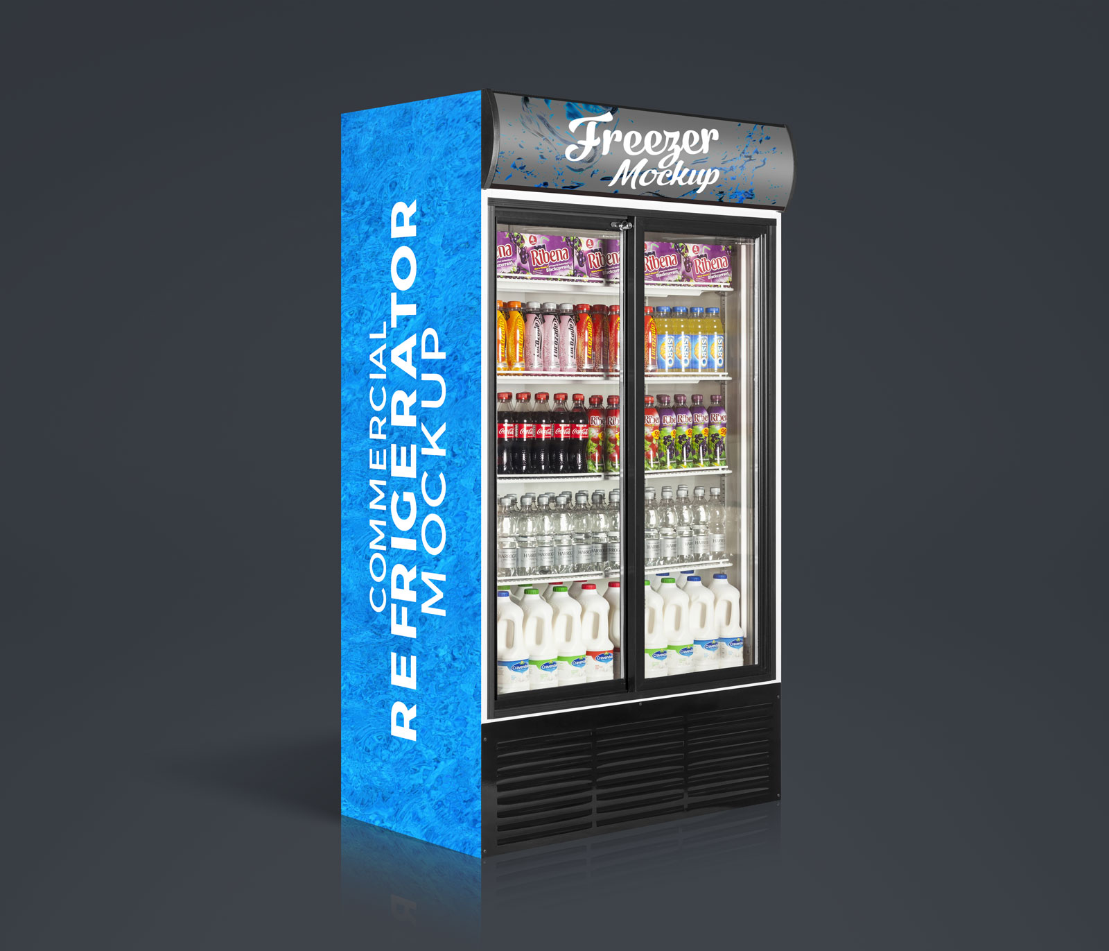 Free-Commercial-Refrigerator,-Cooler-Freezer-Mockup-PSD-3