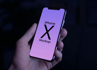Free-iPhone-X-in-Hand-Photo-Mockup-PSD-Set