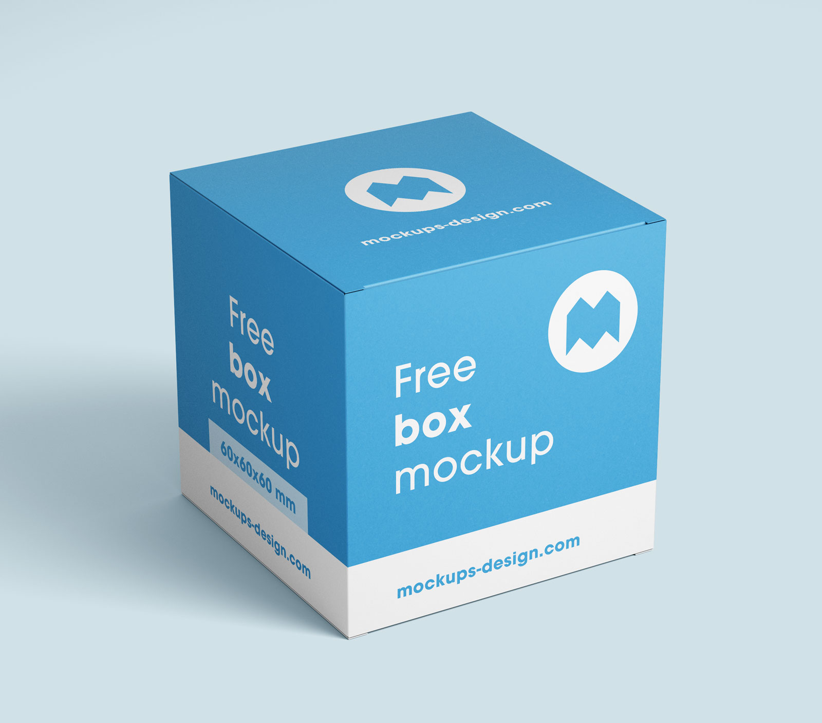 Free Square Box Packaging Mockup PSD Set - Good Mockups