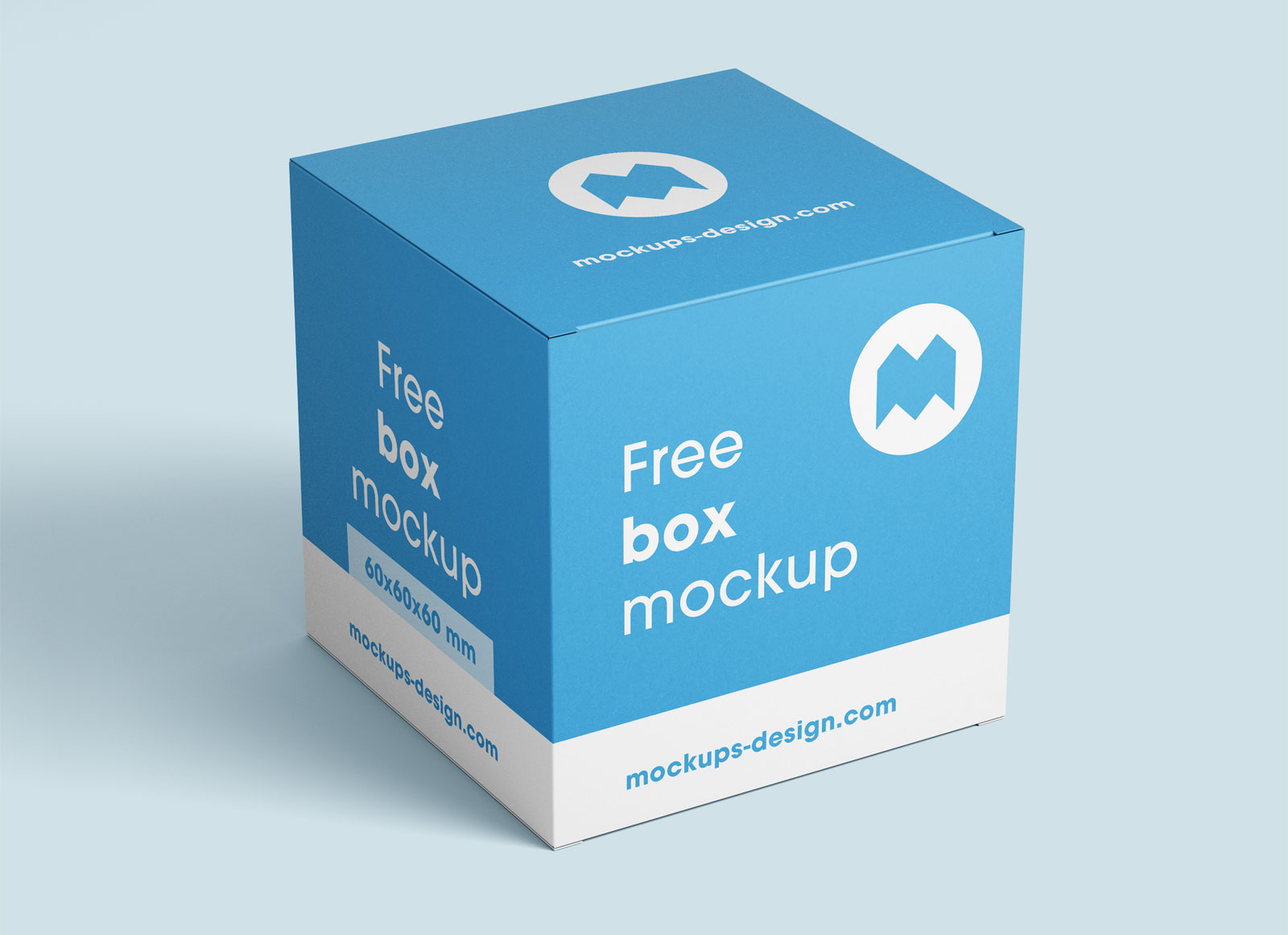Free Square Box Packaging Mockup PSD Set - Good Mockups