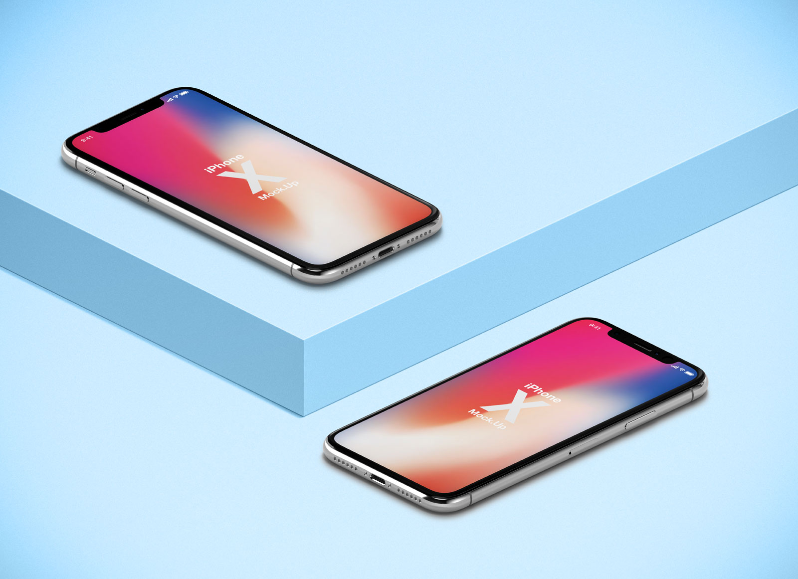 Free-Isometric-iPhone-X-Mockup-PSD-Presentation