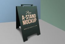 Free-Outdoor-Advertising-A-Stand-Mockup-PSD