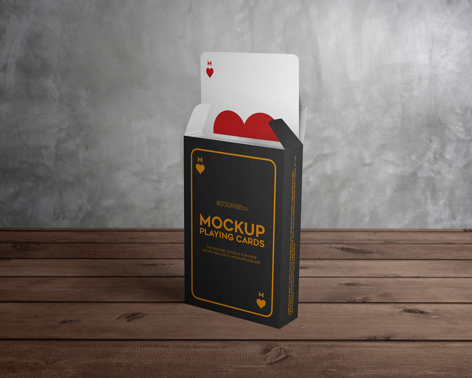 Download Free Playing Cards Packaging Mockup Psd Good Mockups