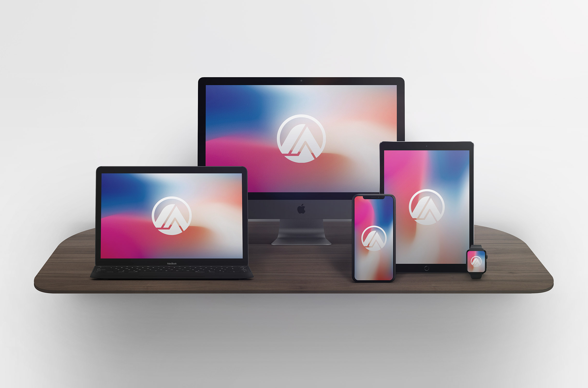 Free Premium Responsive Website Mockup PSD | iMac Pro, iPhone X, iPad Pro, MacBook Pro & Apple ...