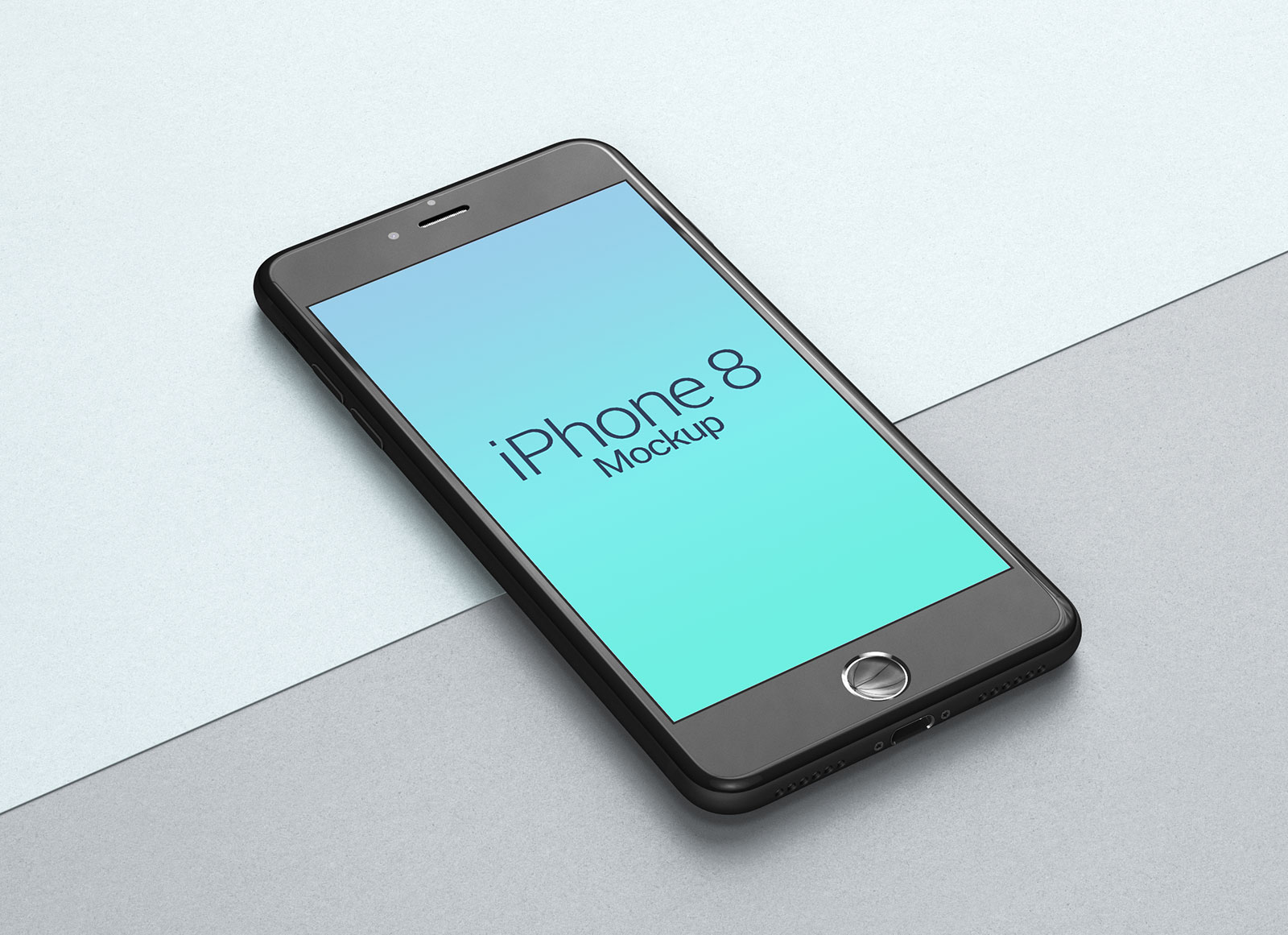 Free-Perspective-Apple-iPhone-8-Mockup-PSD-file