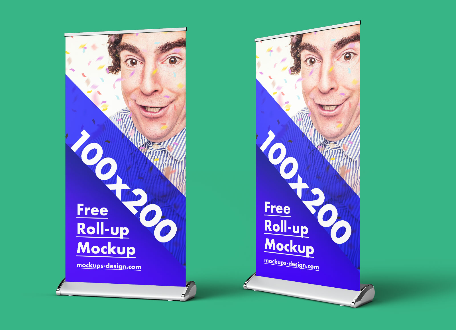 Free-Retractable-Roll-up-Banner-Stand-Mock-up-PSD-4